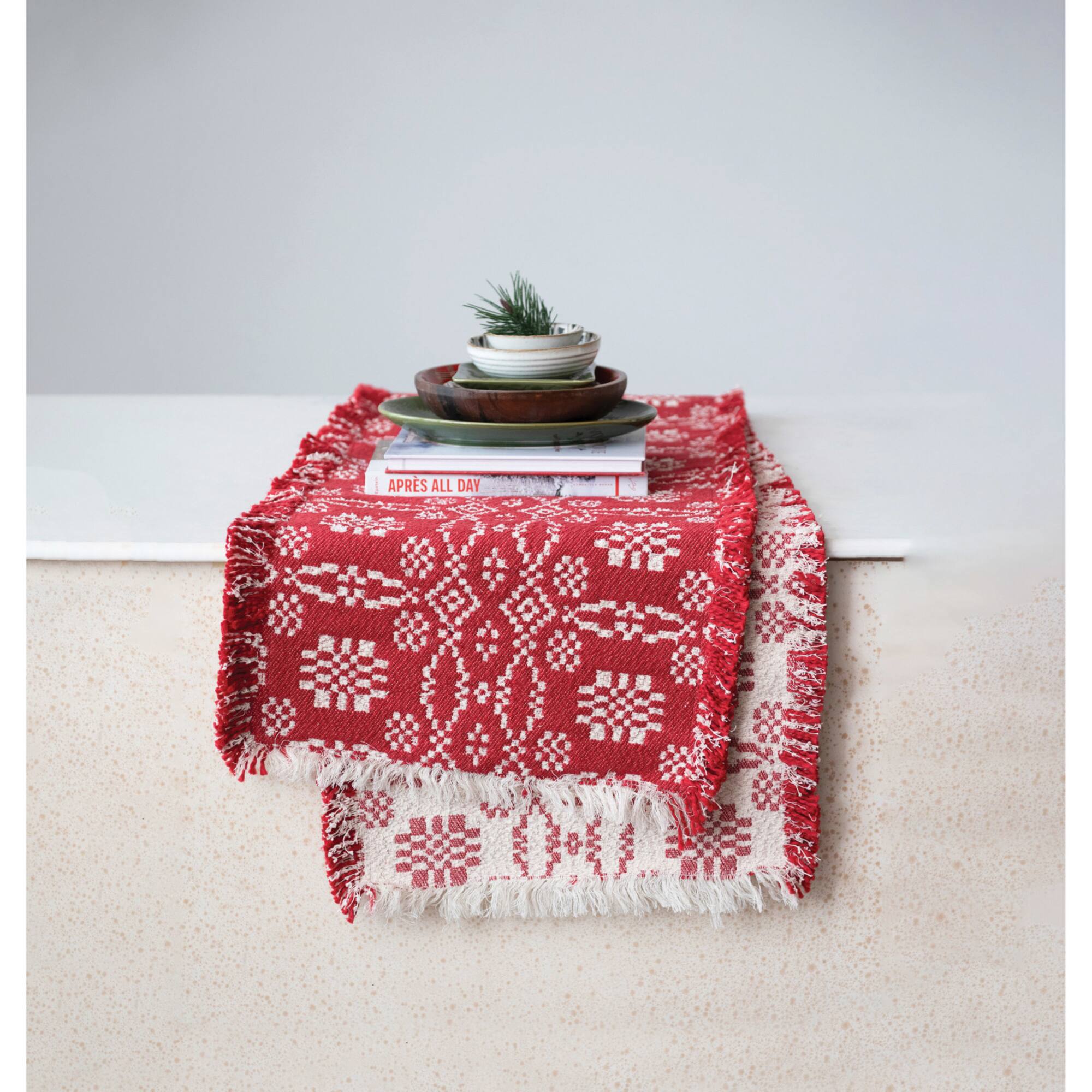 Hello Honey® 6ft. Two-Sided Woven Table Runner